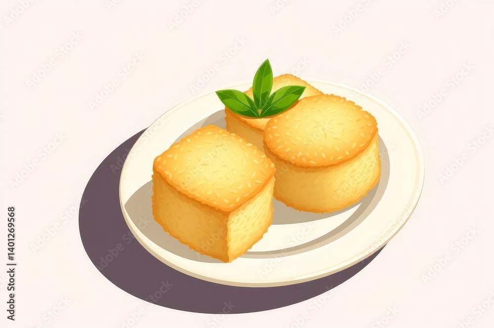 Delicious East Timorese Coconut Rice Cakes Delicious East Timorese Coconut Rice Cakes