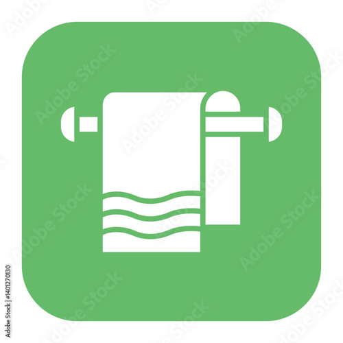 Bath Towel Icon