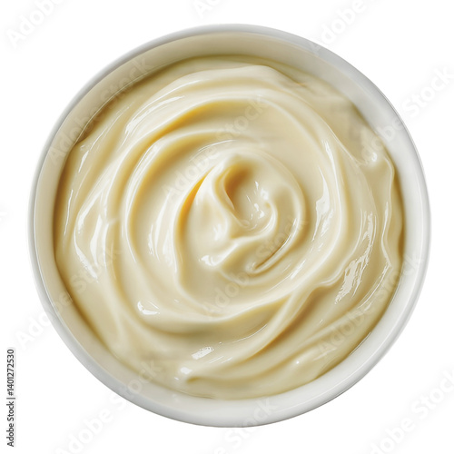 mayonnaise in a bowl