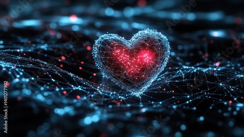 Digital Heart: A Network of Love and Connection