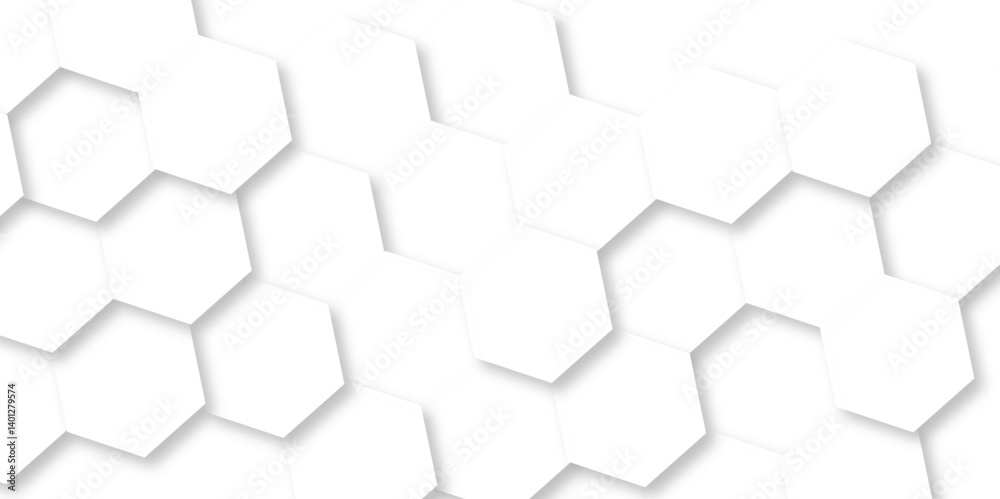 Minimalistic abstract background with hexagonal lines in light. abstract geometric science technology with template background. Modern white hexagon futuristic wallpaper. Hexagon mesh cell texture. Minimalistic abstract background with hexagonal lines in light. abstract geometric science technology with template background. Modern white hexagon futuristic wallpaper. Hexagon mesh cell texture.
