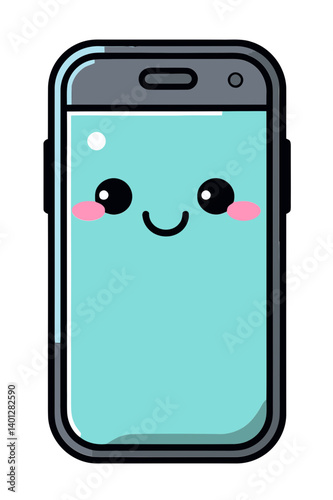 Smartphone with Camera Lens Mobile Phone in Pocket Clipart