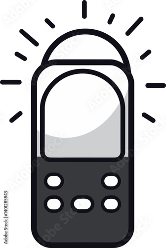 Smartphone with Quick Charging Port Digital Phone with Privacy Mode