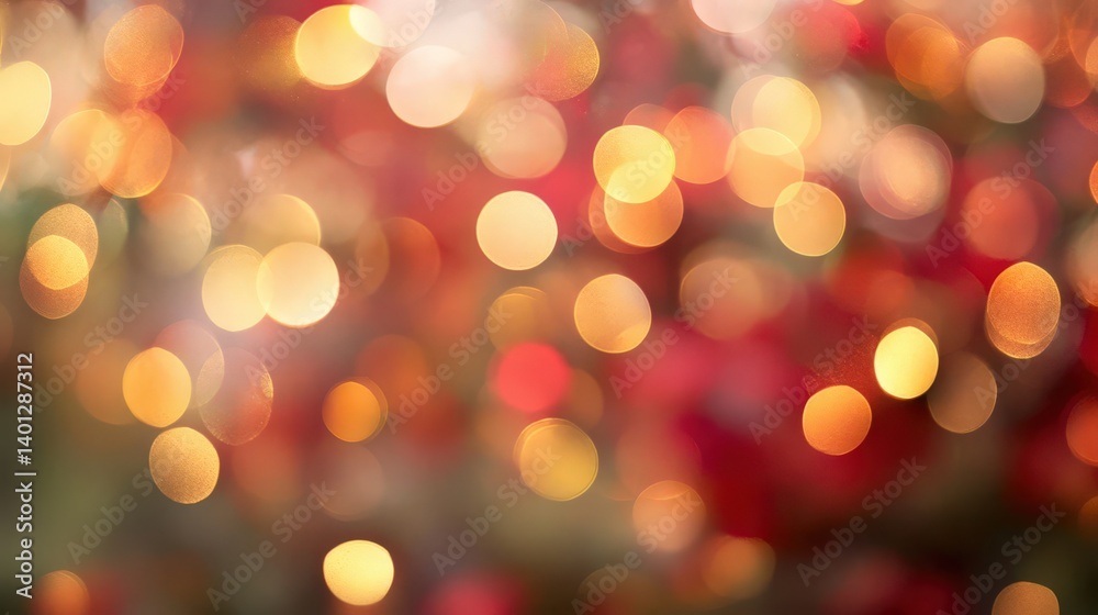 A vibrant red and gold glittery background featuring bokeh lights, perfect for festive celebrations, holidays, or event promotions. A vibrant red and gold glittery background featuring bokeh lights, perfect for festive celebrations, holidays, or event promotions.