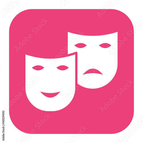 Theater Masks Icon