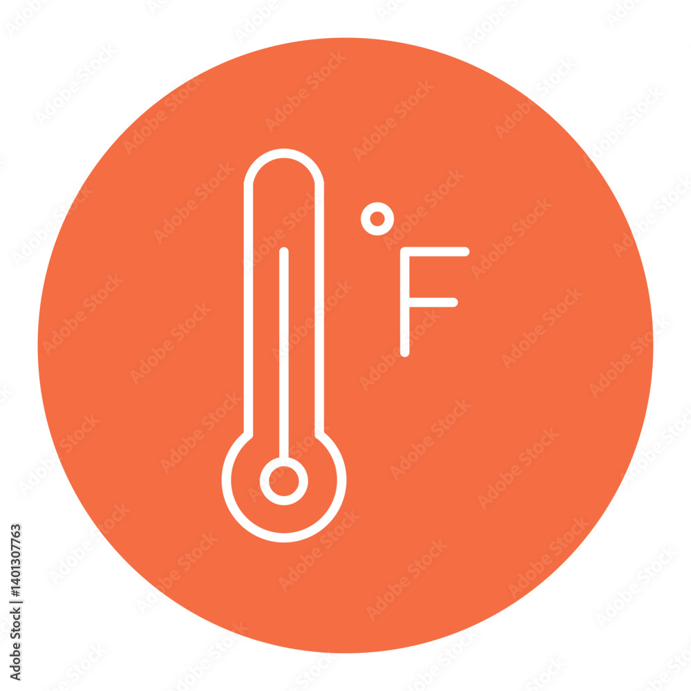 Fahrenheit Icon Fahrenheit Icon