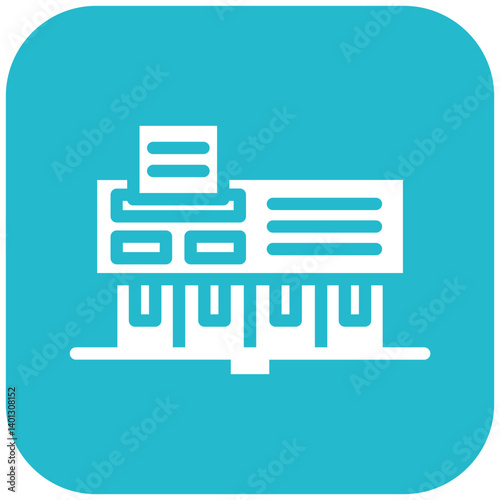 Cashier Machine Icon