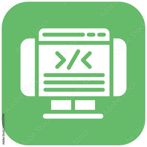Web Coding Icon
