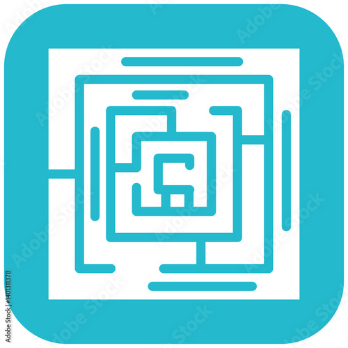 Maze Solution Icon