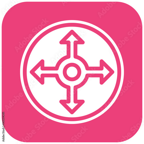 Roundabout Icon