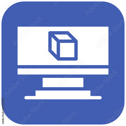 3d Modeling Icon