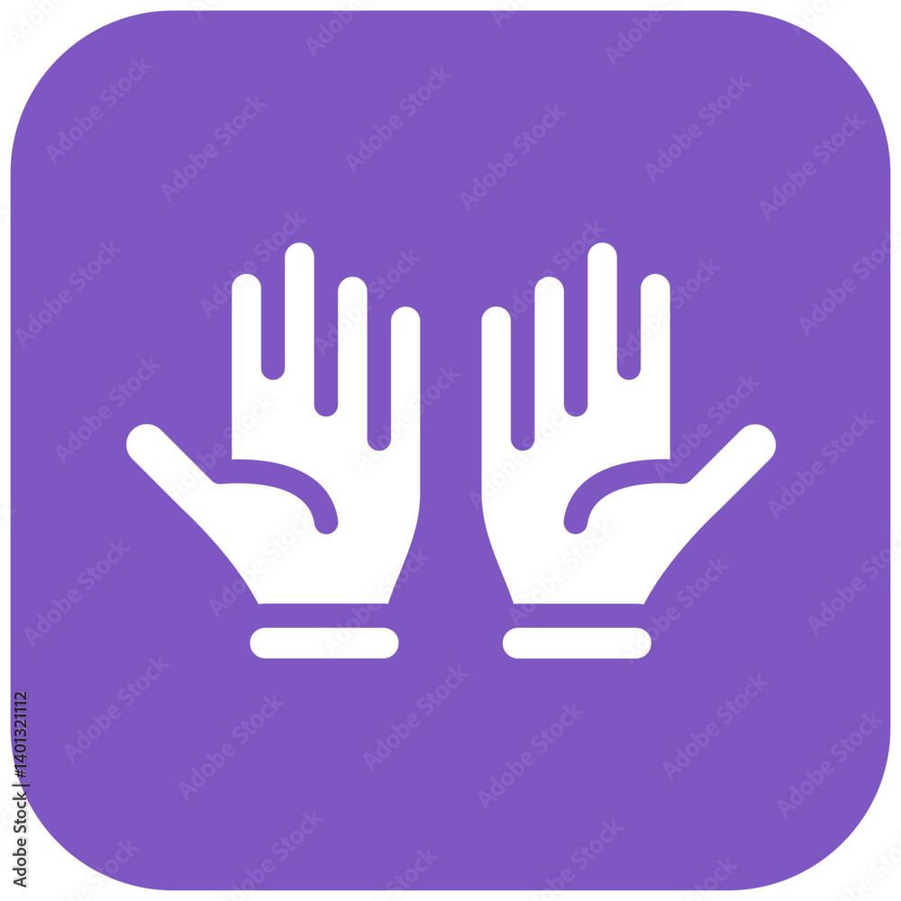 Gloves Vector Icon Gloves Vector Icon