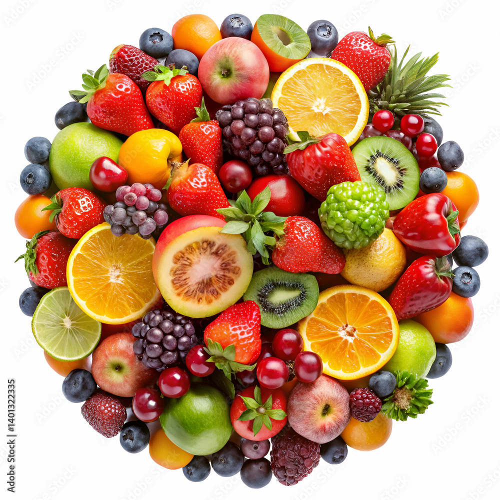 fruits and berries fruits and berries