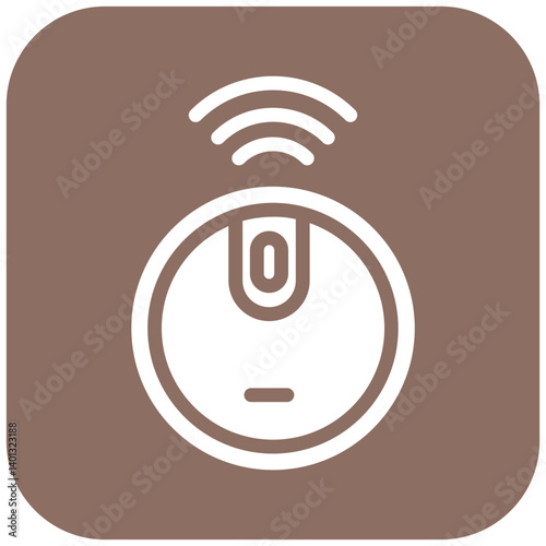 Smart Vacuum Vector Icon