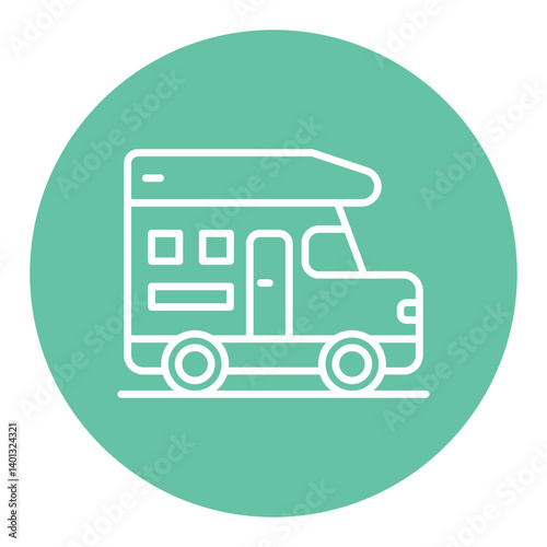 Camper Van Icon