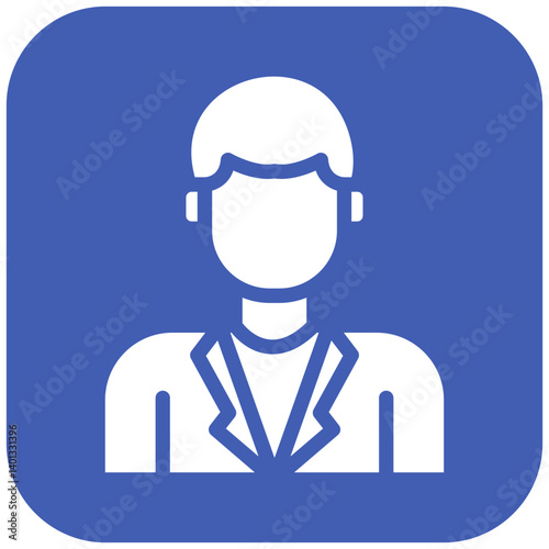 Male Professor Vector Icon