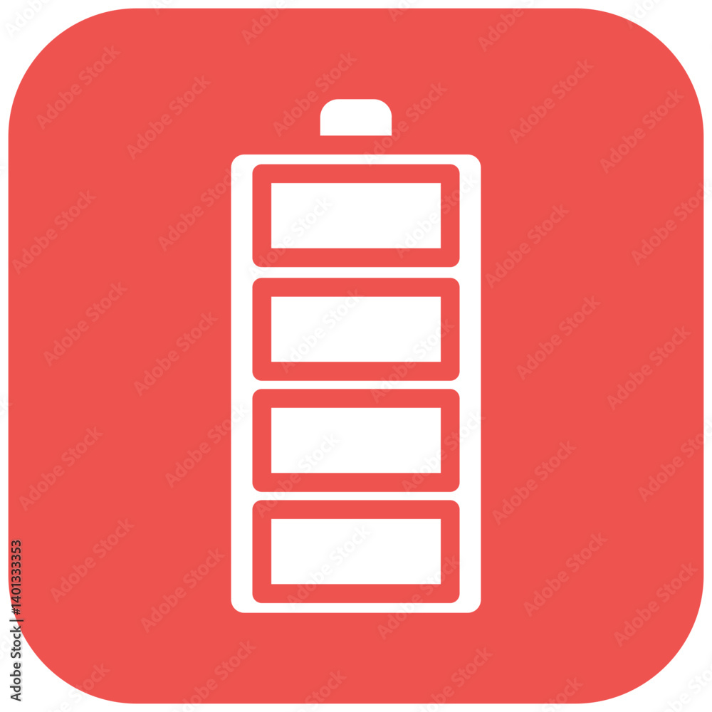 Battery Full Vector Icon Battery Full Vector Icon