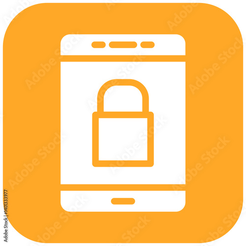 Screen lock Portrait Vector Icon