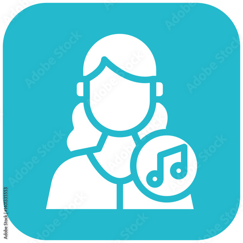 Singer Female Icon