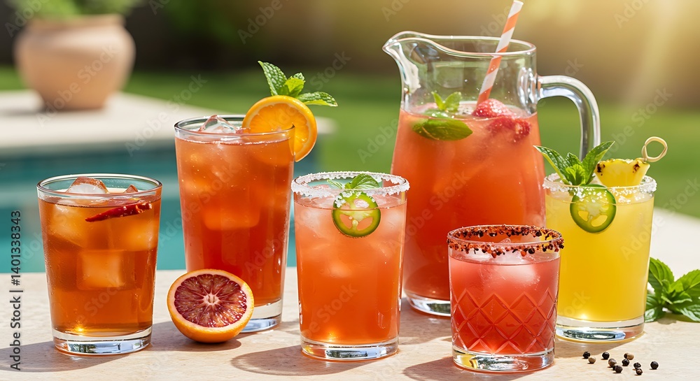 Refreshing Summer Drinks: Iced Tea, Lemonade Recipes Refreshing Summer Drinks: Iced Tea, Lemonade Recipes