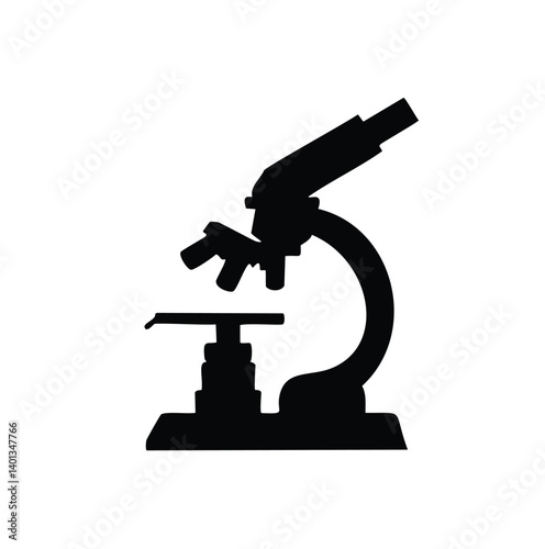 microscope, equipment, science, isolated, tool, old, research, metal, technology, laboratory, object, machine, medical, instrument, office, medicine, illustration, robot, white, lab, antique, 