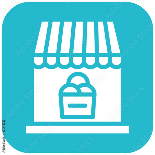 Ice Cream Parlor Icon