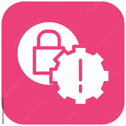 Cybersecurity Risk Icon