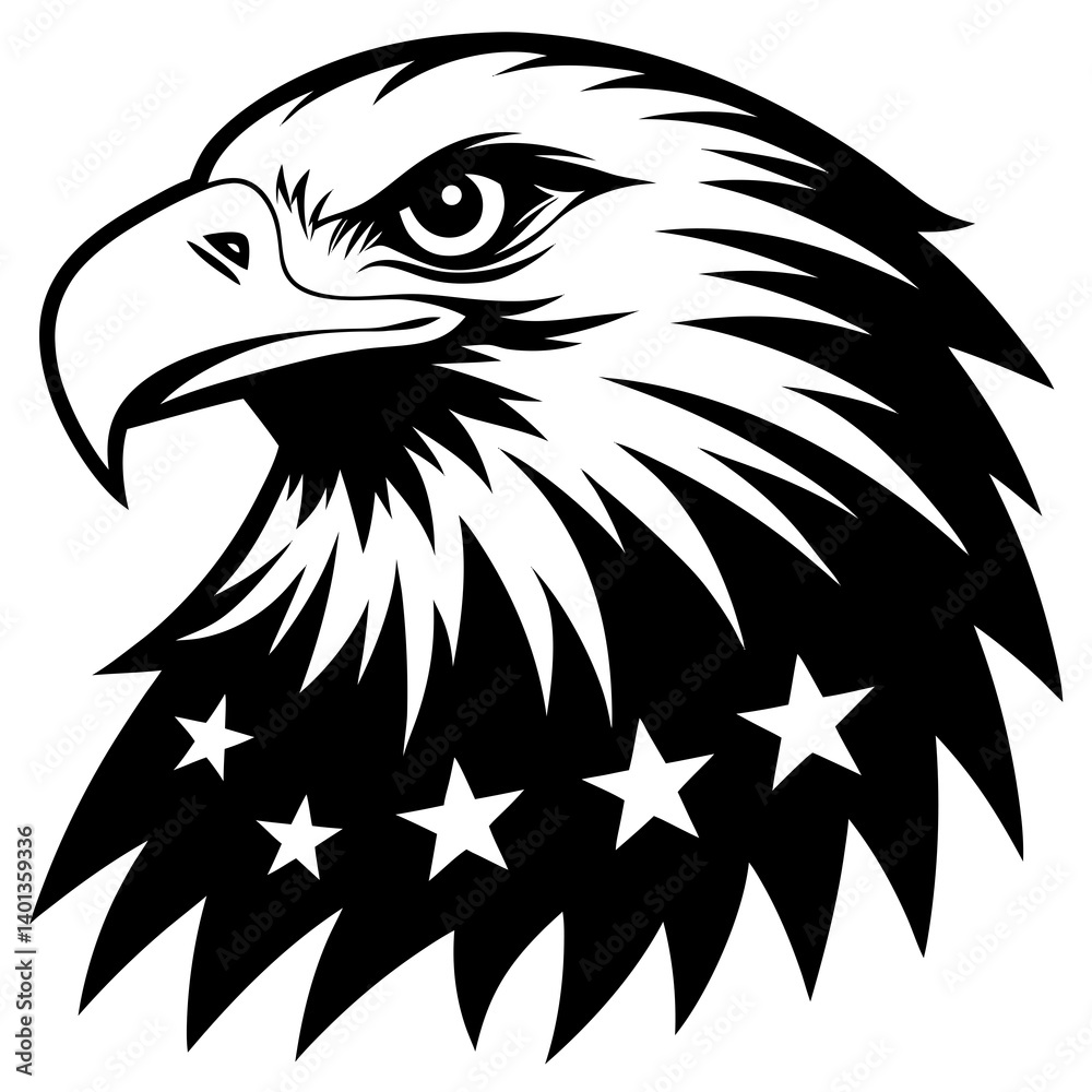Fototapeta premium eagle vector illustration