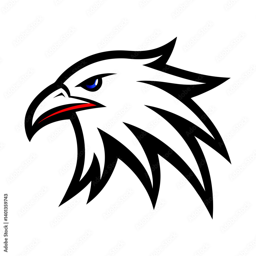 Obraz premium eagle head mascot