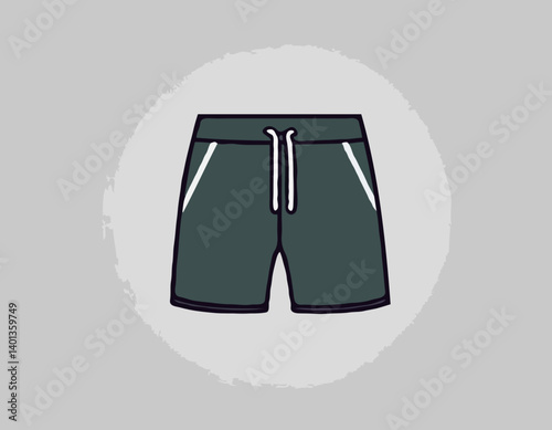 Shorts Icon Vector Design