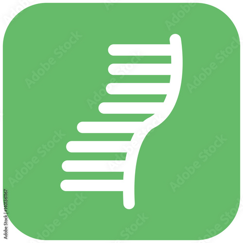 Viral RNA Strand Icon