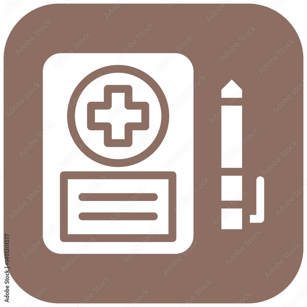 Obraz premium Pandemic Preparedness Icon