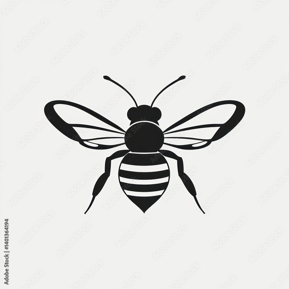 Fototapeta premium Bee Icon