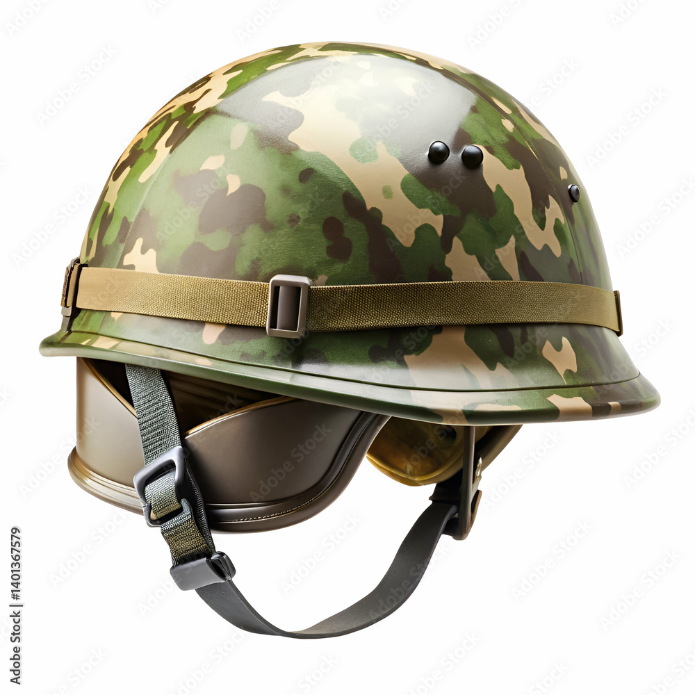 Naklejka premium us army helmet