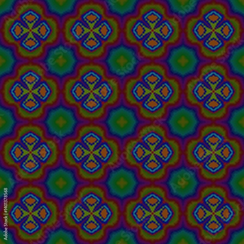 Design a pixel background image