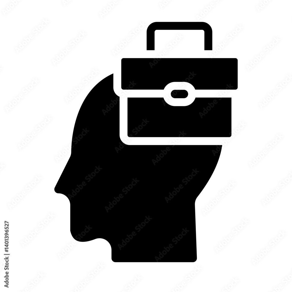 Head Vector Glyph Icon Design Head Vector Glyph Icon Design