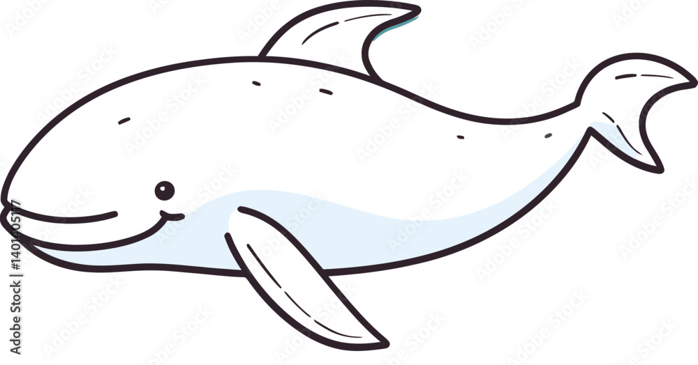 Fototapeta premium Whale Breaching with Waves Whale Silhouette with Ocean PNG