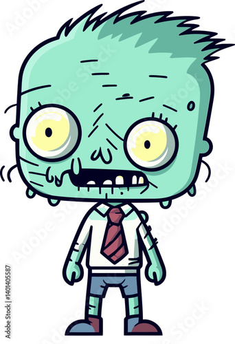 Zombie in the Forest PNG Zombie and Brain Art SVG