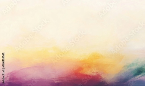 Abstract colorful soft cloudscape background