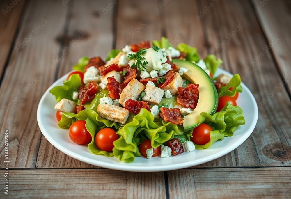 Fresh and inviting Cobb Salad Fresh and inviting Cobb Salad