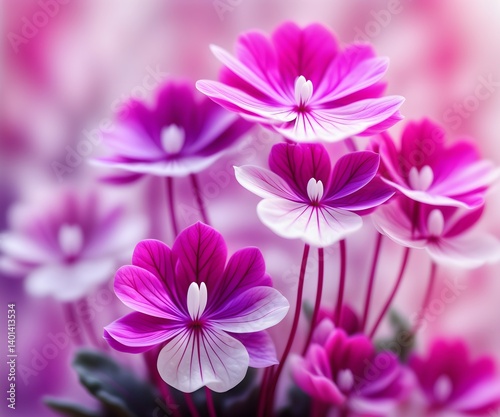pink and white flower