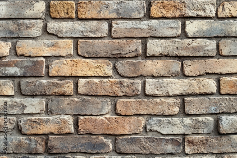 A horizontal shot of a modern brick wall, ideal for use as a pattern or background in design work. A horizontal shot of a modern brick wall, ideal for use as a pattern or background in design work.