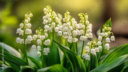 Spring Lilies in Sunlight photo