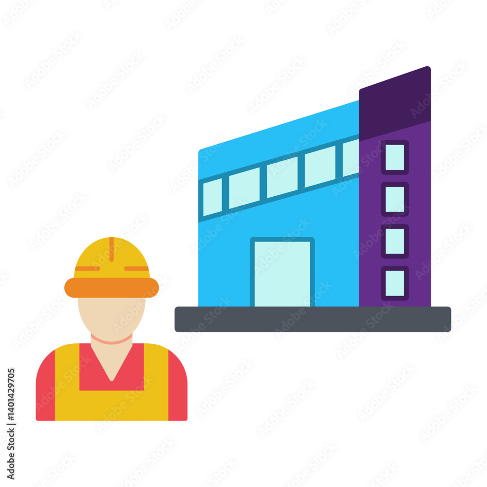 Construction Worker Icon