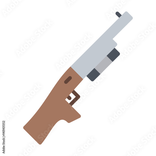 Slika na platnu Gun Icon