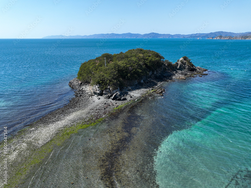 愛媛県八幡浜市 ねずみ島の風景