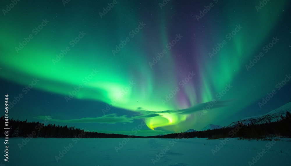Magical Aurora Display Magical Aurora Display