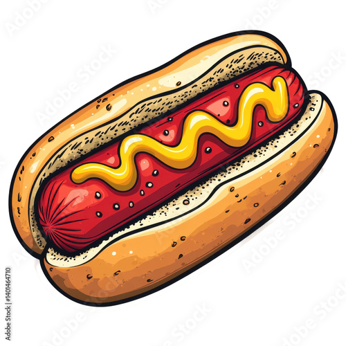 Delicious hot dog eating contest park food outdoor fun photo