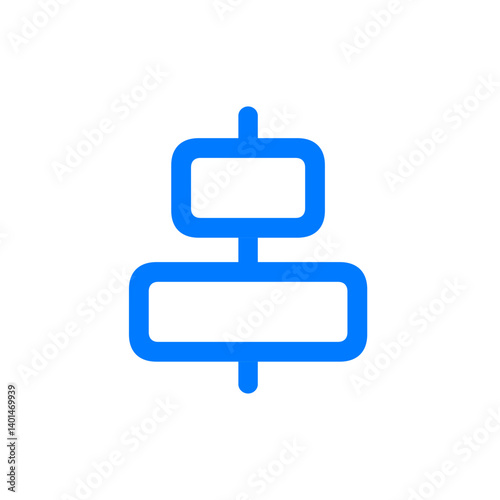 Horizontal Align Center Outline