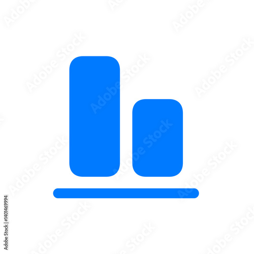 Vertical Align Bottom Filled